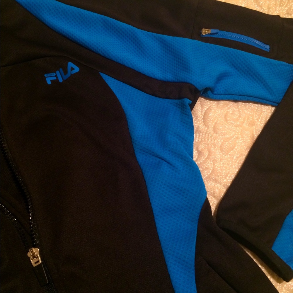 Fila Performance Activewear Exercise Jacket Zip - Picture 2 of 6